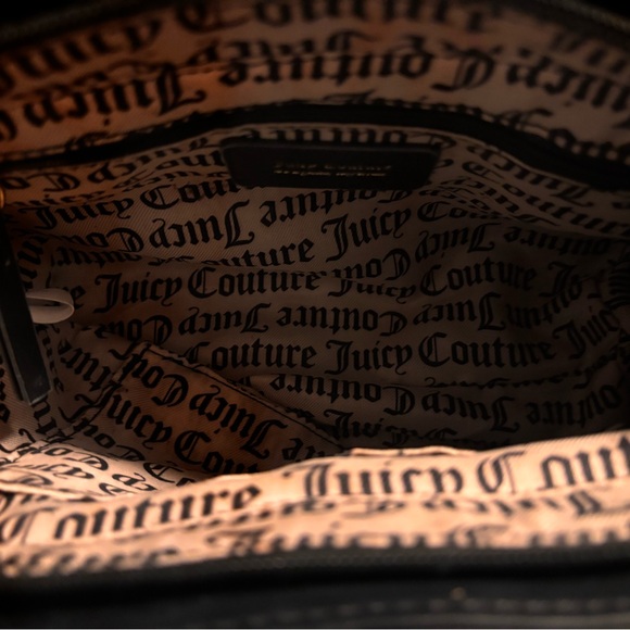 Juicy Couture Satchel with Gold Accents & Slip on PJ Dress + Bralette Bundle - Picture 2 of 6